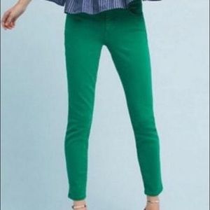 Anthropologie pants-  size 27 bright green